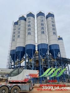 济源中铁四局商混站仓顶除尘2